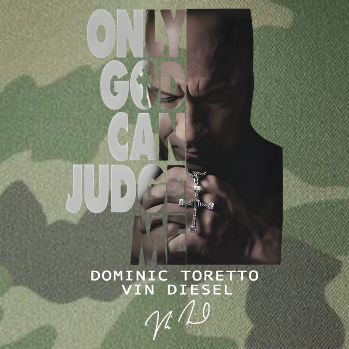 Only God Can Judge Me Dominic Toretto Vin Diesel Legacy Tie Dye Trucker Hat