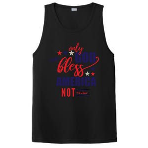 Only God Can Bless America Not Biden Trump Biden Gift PosiCharge Competitor Tank