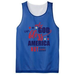 Only God Can Bless America Not Biden Trump Biden Gift Mesh Reversible Basketball Jersey Tank