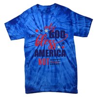 Only God Can Bless America Not Biden Trump Biden Gift Tie-Dye T-Shirt