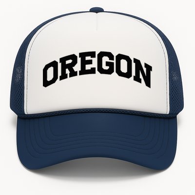 Oregon Gift College University Text Sports Trucker Hat