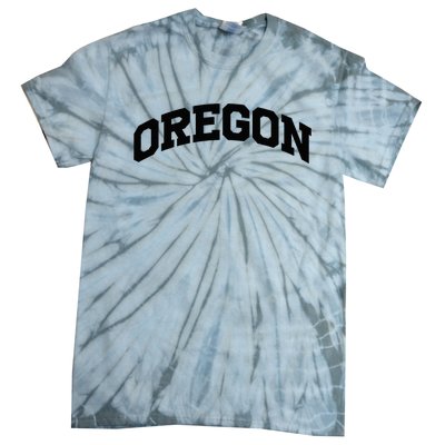 Oregon Gift College University Text Sports Tie-Dye T-Shirt