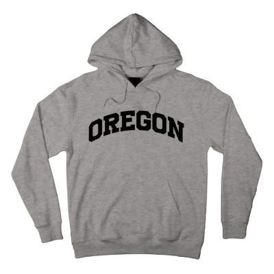 Oregon Gift College University Text Sports Tall Hoodie