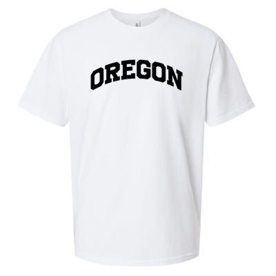 Oregon Gift College University Text Sports Sueded Cloud Jersey T-Shirt