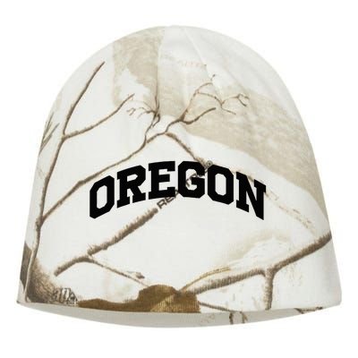 Oregon Gift College University Text Sports Kati - Camo Knit Beanie