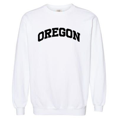 Oregon Gift College University Text Sports Garment-Dyed Sweatshirt