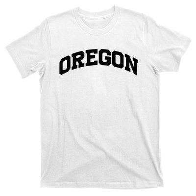 Oregon Gift College University Text Sports T-Shirt