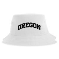 Oregon Gift College University Text Sports Sustainable Bucket Hat