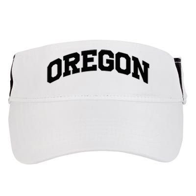 Oregon Gift College University Text Sports Adult Drive Performance Visor