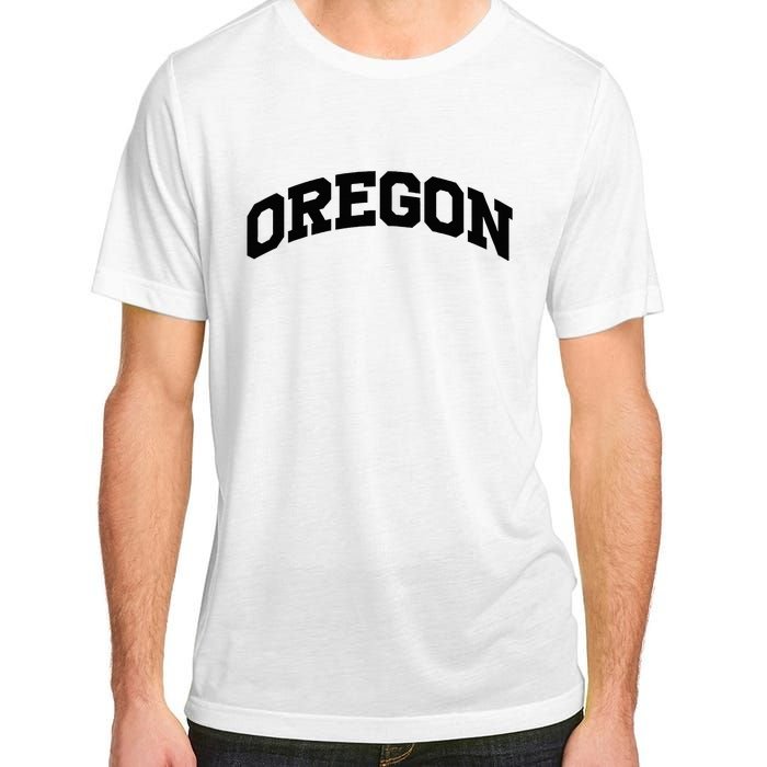 Oregon Gift College University Text Sports Adult ChromaSoft Performance T-Shirt