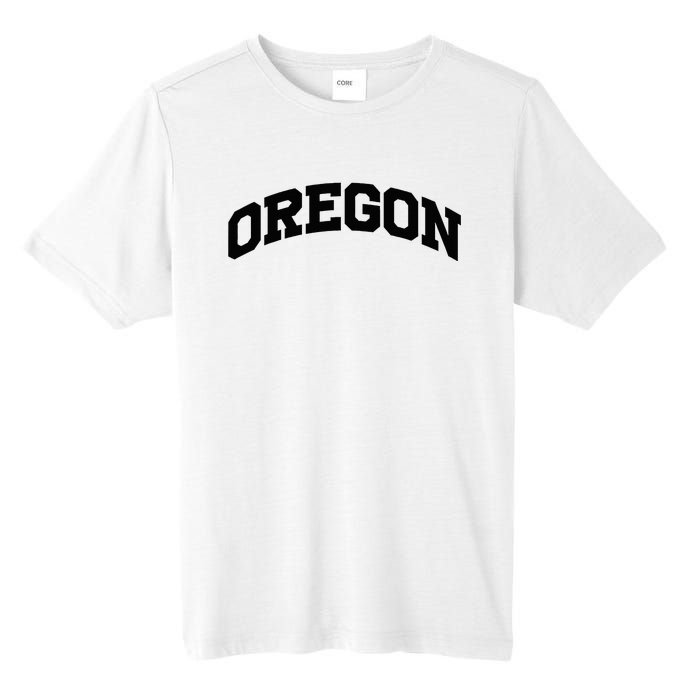 Oregon Gift College University Text Sports Tall Fusion ChromaSoft Performance T-Shirt