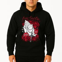Only God Can Judge Me Red Hoodie