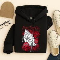 Only God Can Judge Me Red Hoodie