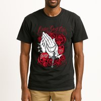 Only God Can Judge Me Red Tall T-Shirt