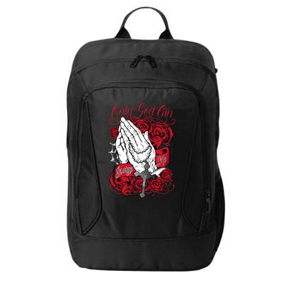 Only God Can Judge Me Red City Backpack
