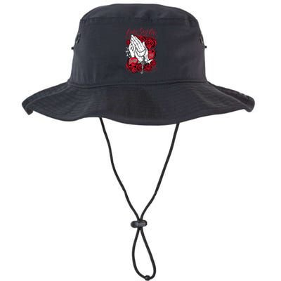 Only God Can Judge Me Red Bucket Hat