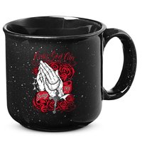 Only God Can Judge Me Red 15oz Campfire Ceramic Mug