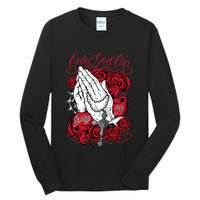 Only God Can Judge Me Red Tall Long Sleeve T-Shirt