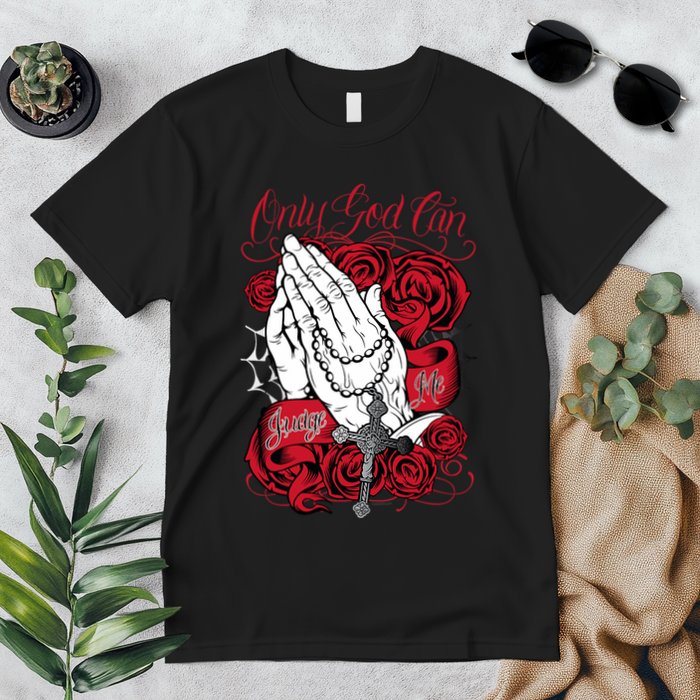 Only God Can Judge Me Red Premium T-Shirt