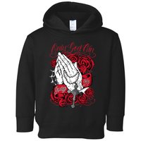 Only God Can Judge Me Red Toddler Hoodie