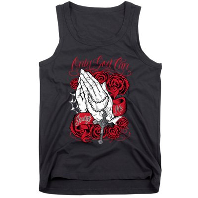 Only God Can Judge Me Red Tank Top