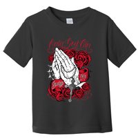 Only God Can Judge Me Red Toddler T-Shirt