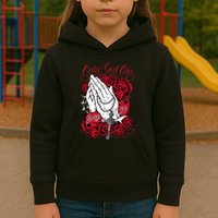 Only God Can Judge Me Red Kids Hoodie