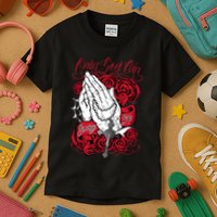 Only God Can Judge Me Red Kids T-Shirt
