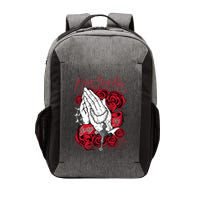Only God Can Judge Me Red Vector Backpack