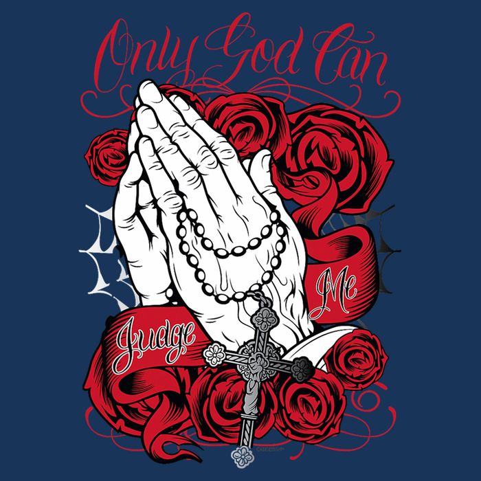 Only God Can Judge Me Red Infant Baby Jersey Bodysuit