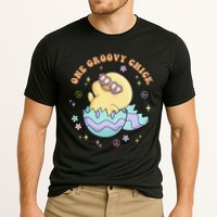 One Groovy Chick Funny Cute Baby Chicken Cooling Performance Crew T-Shirt
