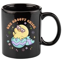 One Groovy Chick Funny Cute Baby Chicken 11oz C Handle Ceramic Mug