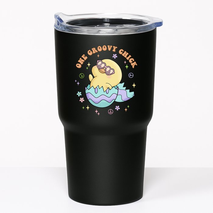 One Groovy Chick Funny Cute Baby Chicken Tumbler