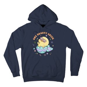 One Groovy Chick Funny Cute Baby Chicken Hoodie