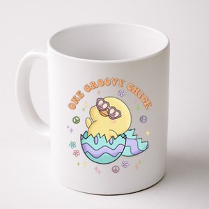 One Groovy Chick Funny Cute Baby Chicken Coffee Mug