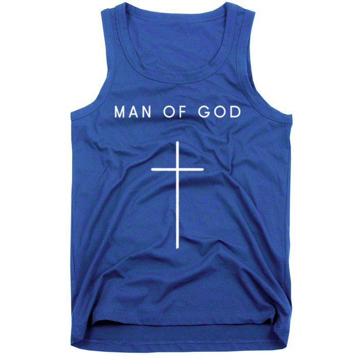 Of God Cross Minimalist Christian Religious Jesus Gift Tank Top