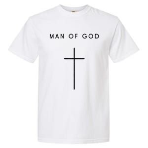 Of God Cross Minimalist Christian Religious Jesus Gift Garment-Dyed Heavyweight T-Shirt