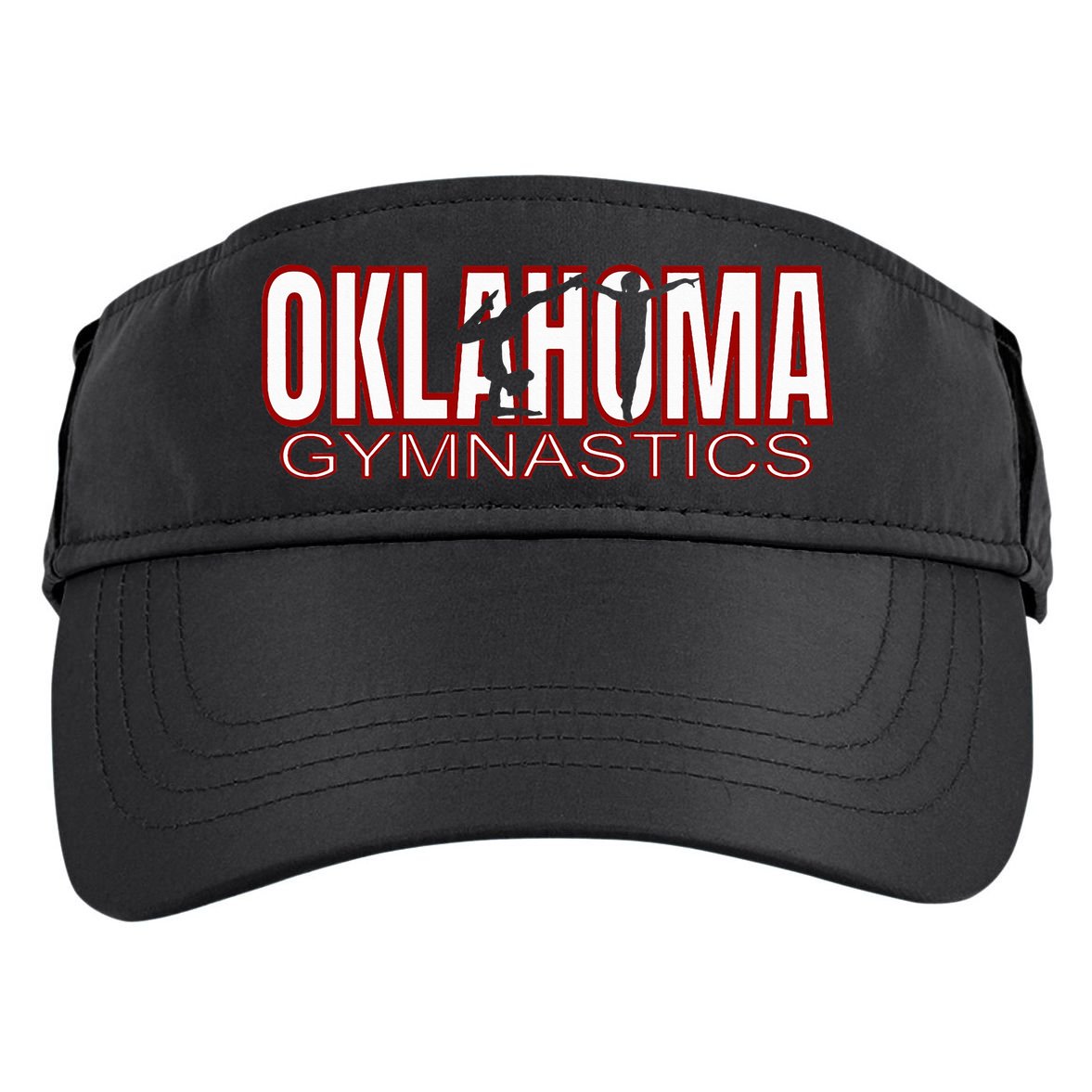 Oklahoma Gymnastics Competition Gymnast Adult Drive Performance Visor