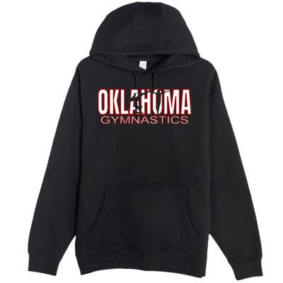 Oklahoma Gymnastics Competition Gymnast Premium Pullover Hoodie