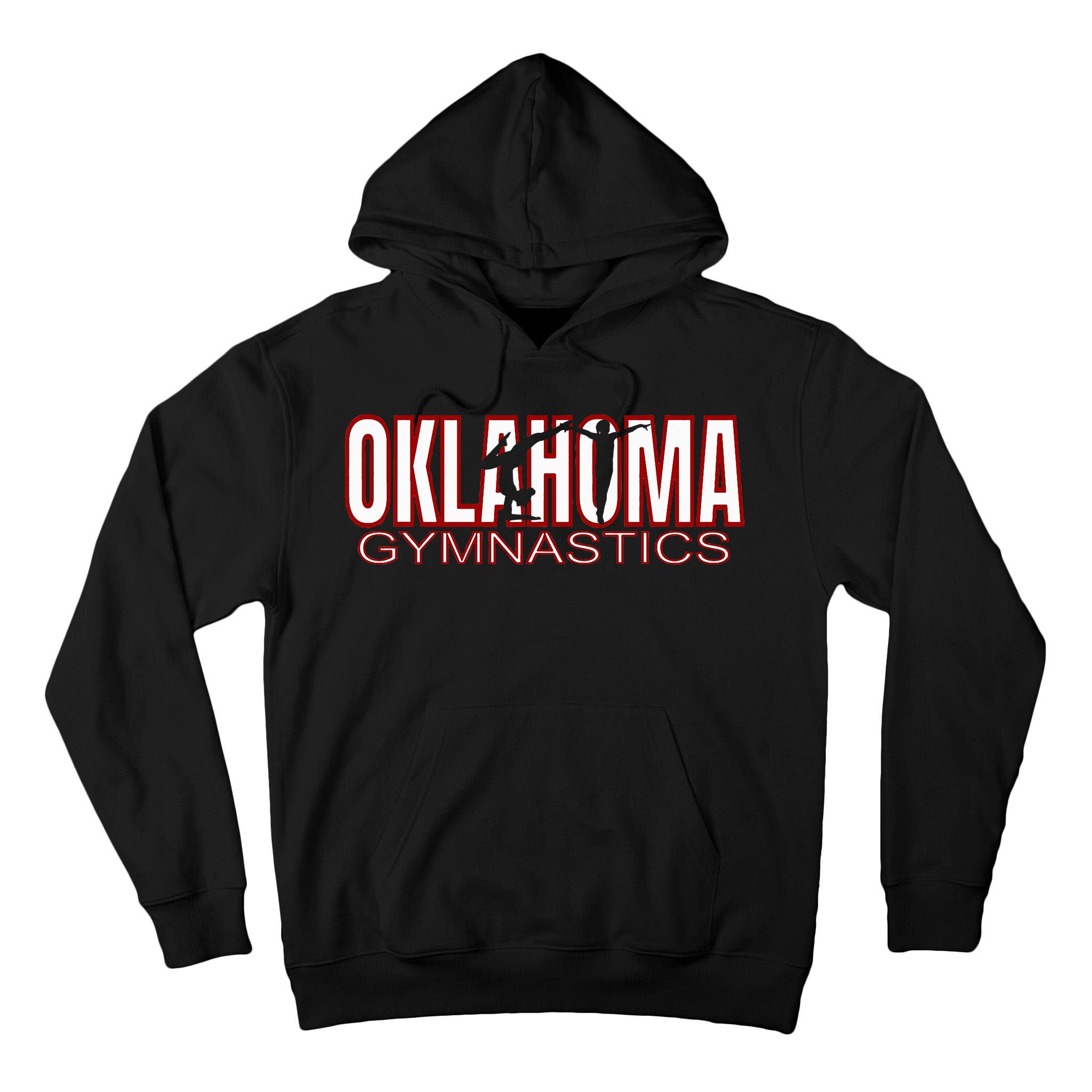 Oklahoma Gymnastics Competition Gymnast Tall Hoodie