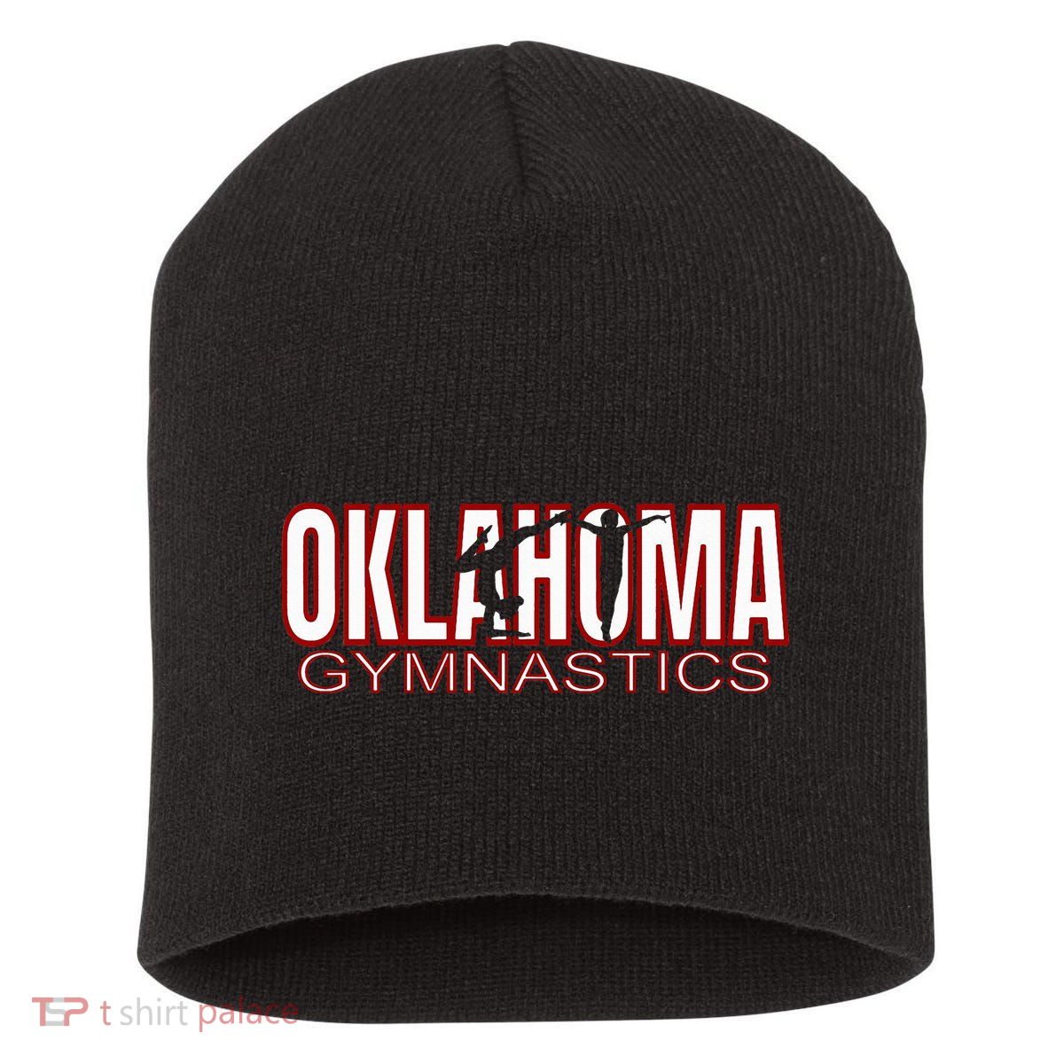 Oklahoma Gymnastics Competition Gymnast Short Acrylic Beanie