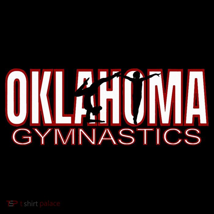 Oklahoma Gymnastics Competition Gymnast Kids T-Shirt