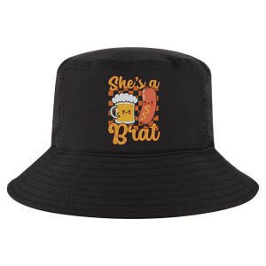 Oktoberfest German Drinking SheS A Brat Couple Matching Cool Comfort Performance Bucket Hat