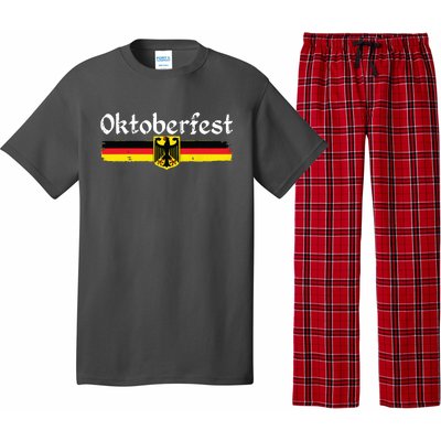 Oktoberfest German Drinking Vintage German Flag Pajama Set