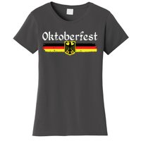 Oktoberfest German Drinking Vintage German Flag Women's T-Shirt