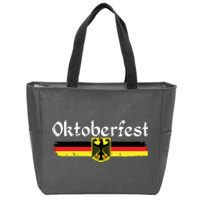 Oktoberfest German Drinking Vintage German Flag Zip Tote Bag