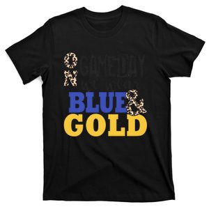 On Game Day We Wear Blue & Gold T-Shirt