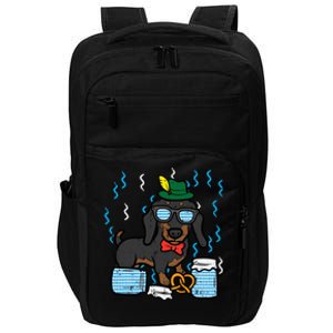 Oktoberfest German Dachshund Dog Owner Doxie Impact Tech Backpack