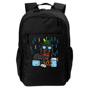 Oktoberfest German Dachshund Dog Owner Doxie Daily Commute Backpack