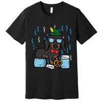 Oktoberfest German Dachshund Dog Owner Doxie Premium T-Shirt